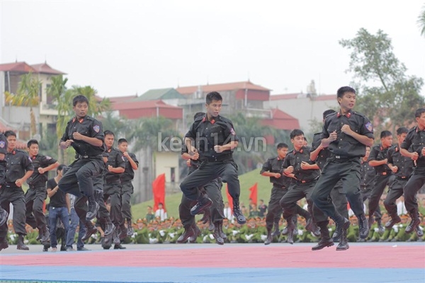 Lễ khai giảng trang nghiêm của Học viện Cảnh sát nhân dân 