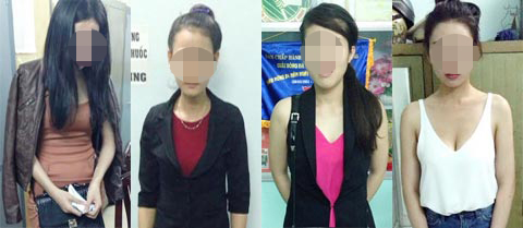 Các người m&acirc;̃u ki&ecirc;m tú bà trong đường d&acirc;y gái gọi cao c&acirc;́p