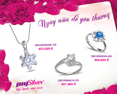 Trang sức PNJSilver &ndash; Qu&agrave; tặng &yacute; nghĩa ng&agrave;y 20/10