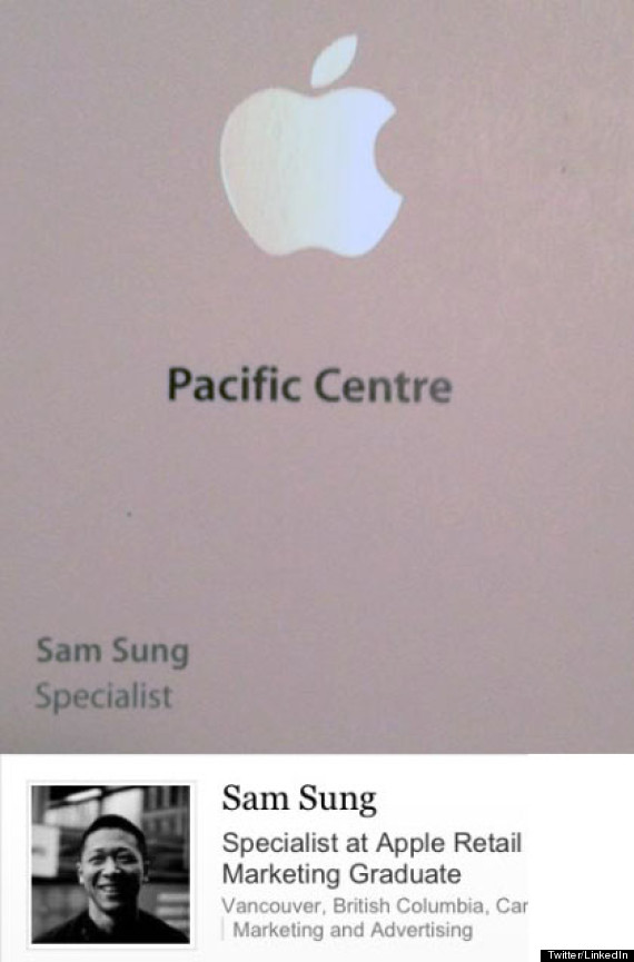 Chuyên gia của Apple mang cái tên... Sam Sung 1
