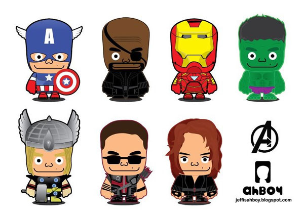 99 ảnh Avengers chibi  Siêu anh hùng Marvel