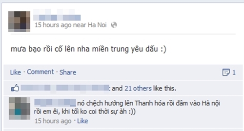 Cư d&acirc;n mạng li&ecirc;n tục hướng về t&acirc;m cơn b&atilde;o số 8 2