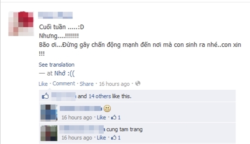 Cư d&acirc;n mạng li&ecirc;n tục hướng về t&acirc;m cơn b&atilde;o số 8 6
