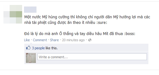 Cư d&acirc;n mạng sục s&ocirc;i v&igrave; Obama t&aacute;i đắc cử tổng thống 2