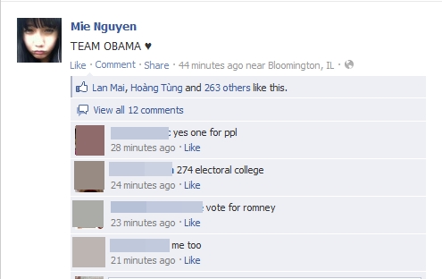 Cư d&acirc;n mạng sục s&ocirc;i v&igrave; Obama t&aacute;i đắc cử tổng thống 11