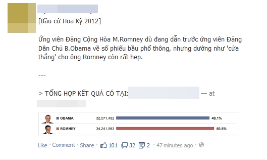 Cư d&acirc;n mạng sục s&ocirc;i v&igrave; Obama t&aacute;i đắc cử tổng thống 7