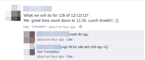Cư dân mạng sốt với ngày tam trùng 12/12/2012 10