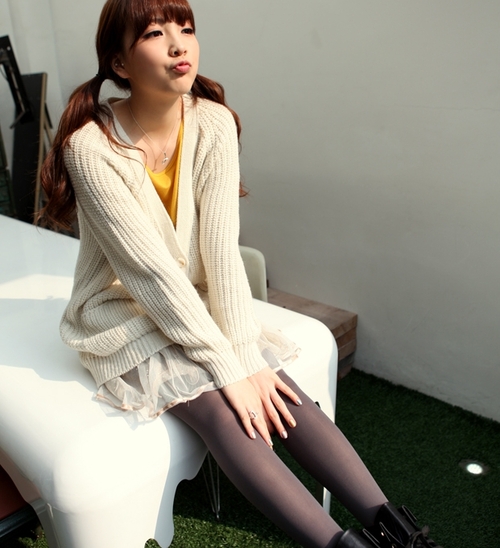 Học Jiyoung - KARA cách "mix&match" áo ấm cho mùa lạnh 12