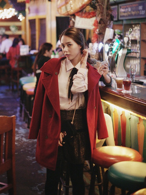 Học Jiyoung - KARA cách "mix&match" áo ấm cho mùa lạnh 29
