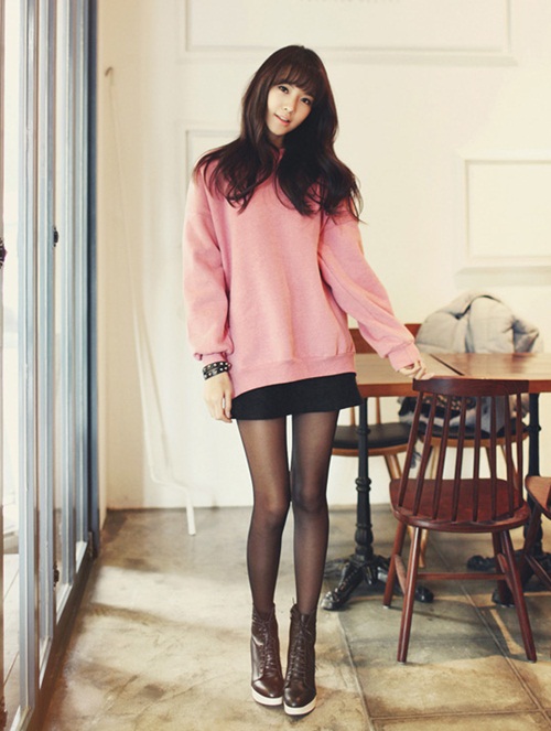 Học Jiyoung - KARA cách "mix&match" áo ấm cho mùa lạnh 30