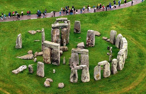 kỳ quan, b&atilde;i đ&aacute; cổ Stonehenge, Anh