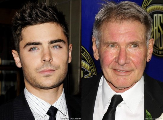 Zac Efron quyến rũ vợ và con gái của "Indiana Jones" 1