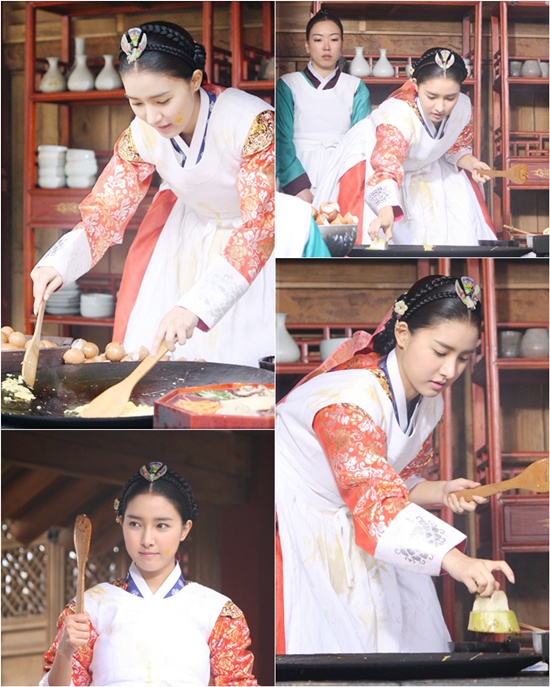 "Ch&aacute;o" So Eun trổ t&agrave;i nấu ăn cho người thương 1