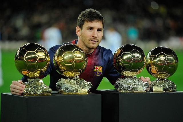 Trong 9 năm qua, Lionel Messi đã trở thành một huyền thoại của Barcelona và La Liga. Anh cũng là chủ nhân giải thưởng Cầu thủ xuất sắc nhất thế giới trong 4 năm liên tiếp (từ 2009-2012).