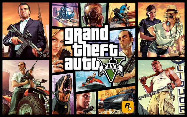 Hãng Rockstar ra mắt hàng loạt các phiên bản của serie game Grand Theft Auto như Vice City, GTA IV và gần nhất là GTA V.