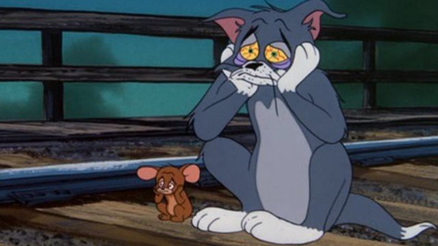 Ảnh avatar đôi Tom và Jerry hài hước. (Ảnh: Internet) | Avatar, Đang yêu,  Anime