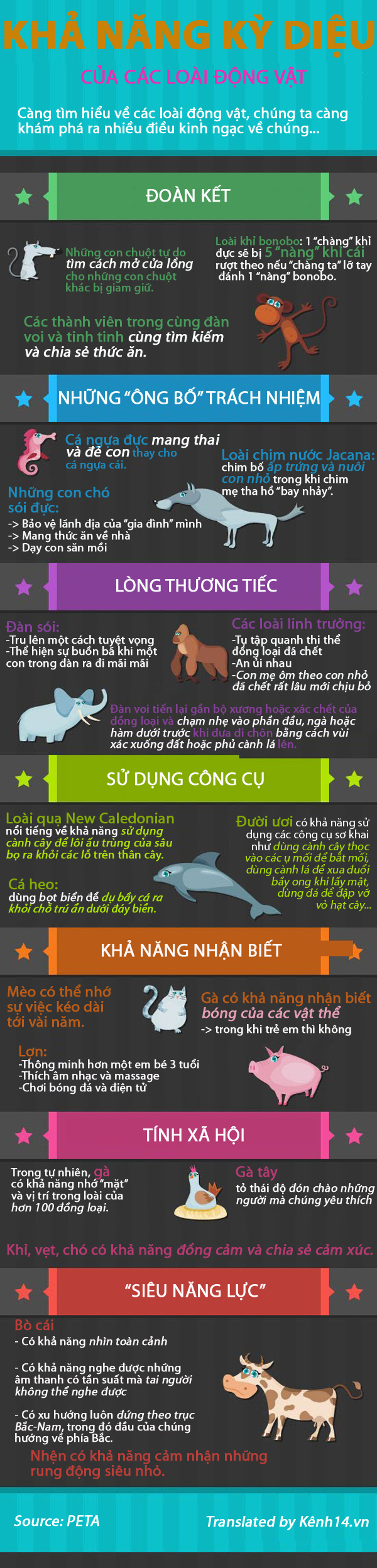 Những khả năng "hơn hẳn" con người của động vật 1