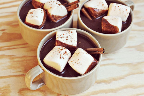 Ngon ngọt m&ecirc; li với sữa chocolate quế