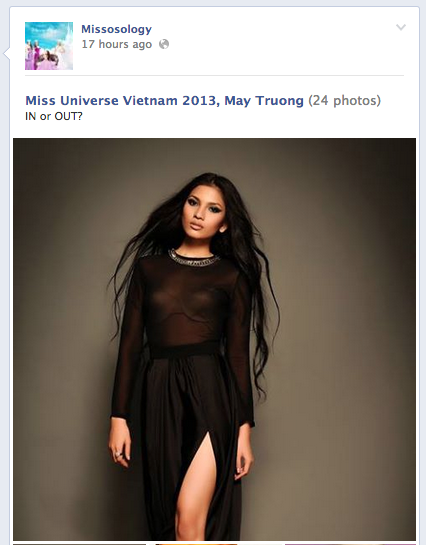 Trương Thị May đại diện Việt Nam tham dự Hoa hậu Hoàn Vũ 2013 1