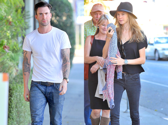 Adam Levine đi ăn tối ra mắt bố mẹ vợ tương lai 6