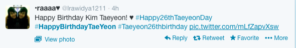 Sooyoung (SNSD) đăng ảnh Taeyeon xinh đẹp thổi nến mừng sinh nhật 5
