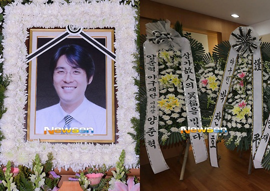 Tang lễ của chồng cũ Choi Jin Sil diễn ra lặng lẽ 1