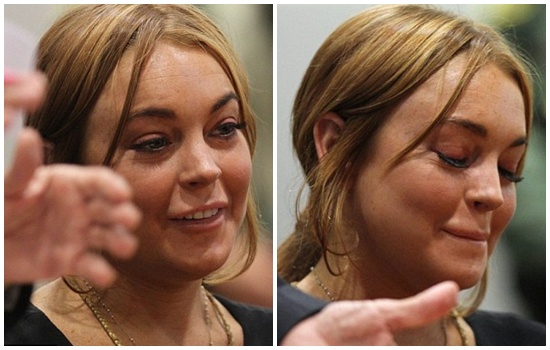 Lindsay Lohan thờ ơ khi ra tòa 5