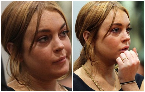 Lindsay Lohan thờ ơ khi ra tòa 6
