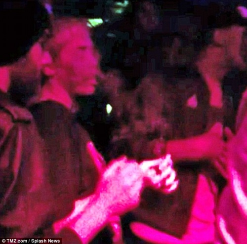 Miley was caught smoking marijuana at a nightclub 4