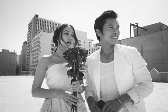 Rò rỉ ảnh cưới của Lee Byung Hun và Lee Min Jung 1