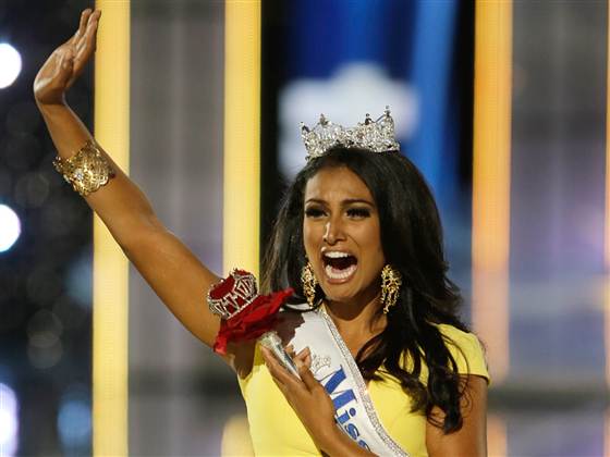 Người đẹp gốc Ấn đầu tiên đăng quang "Hoa hậu Mỹ 2014" 1