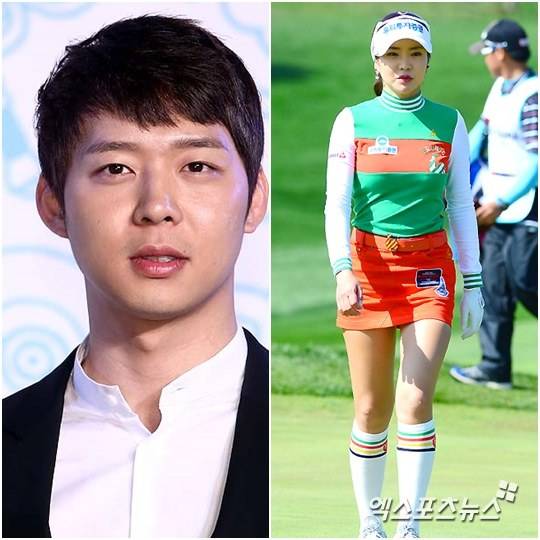 Yoochun (JYJ) bí mật hẹn hò với vận động viên golf 3