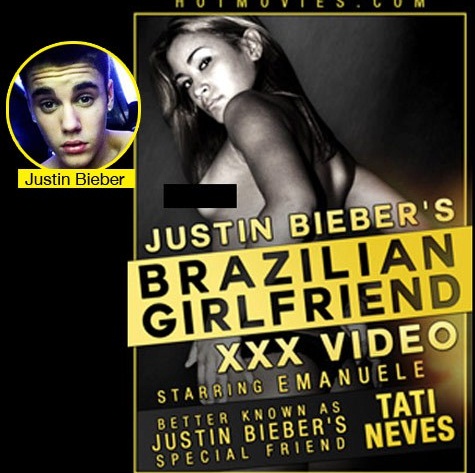 "Mẫu Brazil qua đêm với Justin Bieber" sắp phát hành clip "nóng" 1