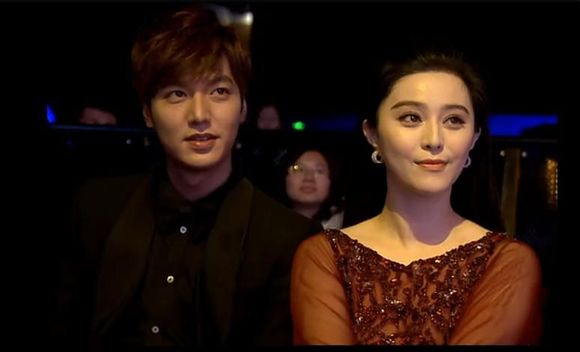 Phạm Băng Băng và Lee Min Ho hôn nhau trên sân khấu 11