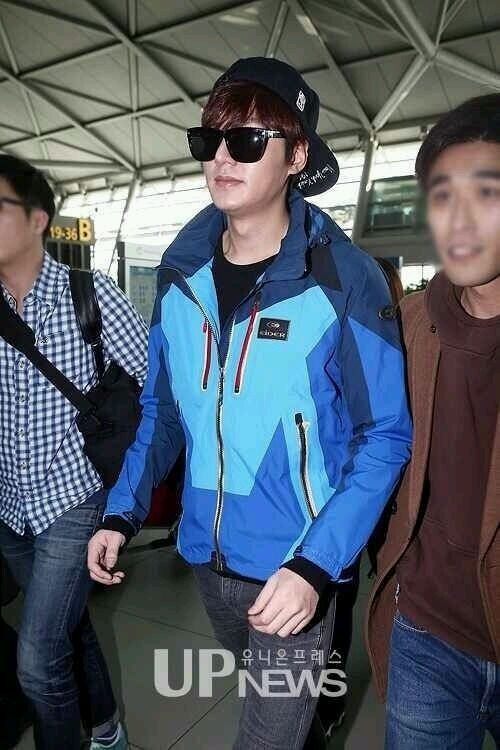 Lee Min Ho đốn tim fan bằng phong cách cực chất tại sân bay 8