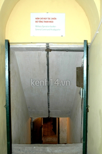 Khám phá căn hầm tác chiến bí mật dưới lòng đất ở Hà Nội  5