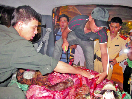 Hà Nội: Lực lượng 141 thu giữ 23 khẩu súng và hàng trăm dao kiếm 6