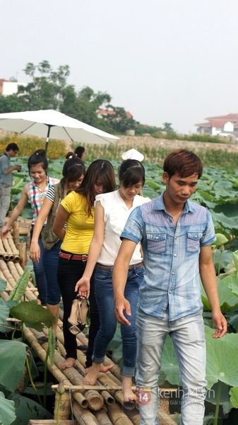 Kiếm hàng triệu đồng mỗi ngày từ dịch vụ chụp ảnh hoa sen ở hồ Tây 17