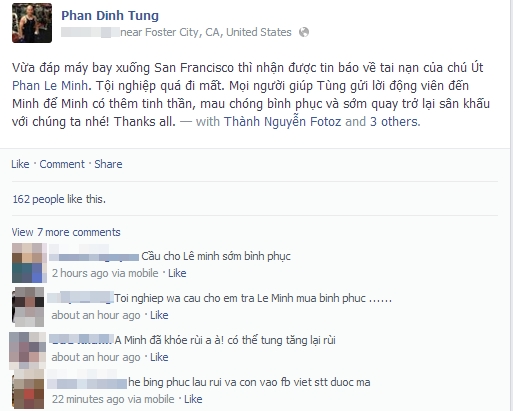 Lê Minh (MTV) đang dần hồi phục sau tin bị tai nạn 6