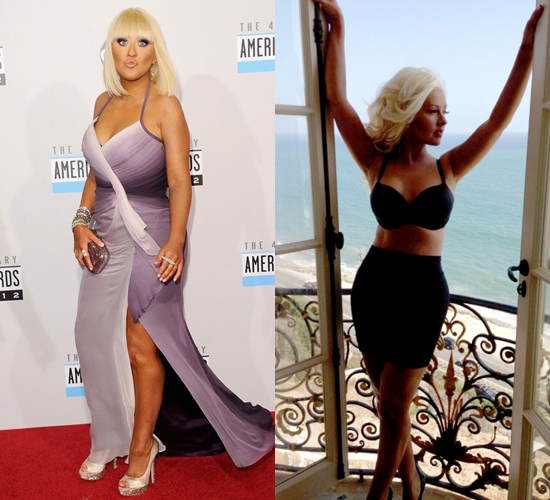 Christina Aguilera and her impressive process of losing 22 kg 5