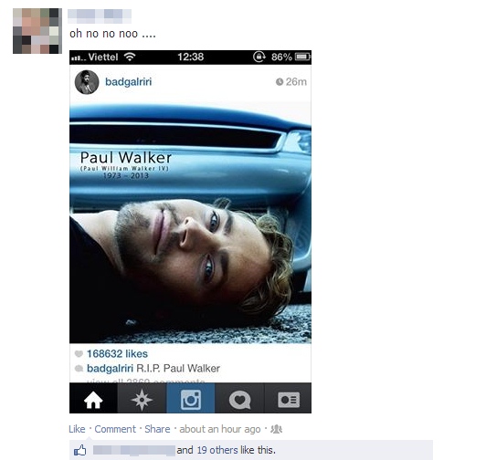 Sao Hollywood và cư dân mạng rúng động trước tai nạn của Paul Walker  16