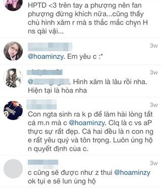 D&acirc;n mạng đưa ra dự đo&aacute;n về "mối quan hệ đặc biệt" của C&ocirc;ng Phượng v&agrave; H&ograve;a Minzy 14