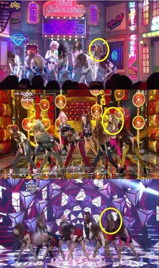 Jessica (SNSD) "hứng đá" vì không lắc đầu mạnh 1