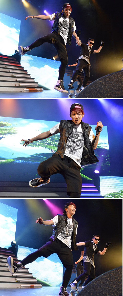 Cover hit của Taeyang, Lee Jun Ki rách quần "chỗ hiểm" 1