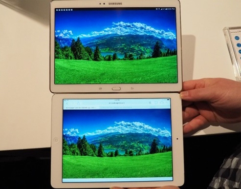 Màn "so găng" đẳng cấp của Samsung Galaxy Tab S 10.5 và Apple iPad Air 2 2