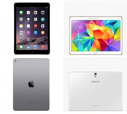 Màn "so găng" đẳng cấp của Samsung Galaxy Tab S 10.5 và Apple iPad Air 2 4