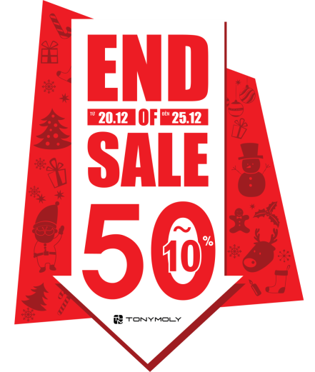 End Of Sale đến 50% - Cùng Tonymoly đón mừng mùa lễ hội 5