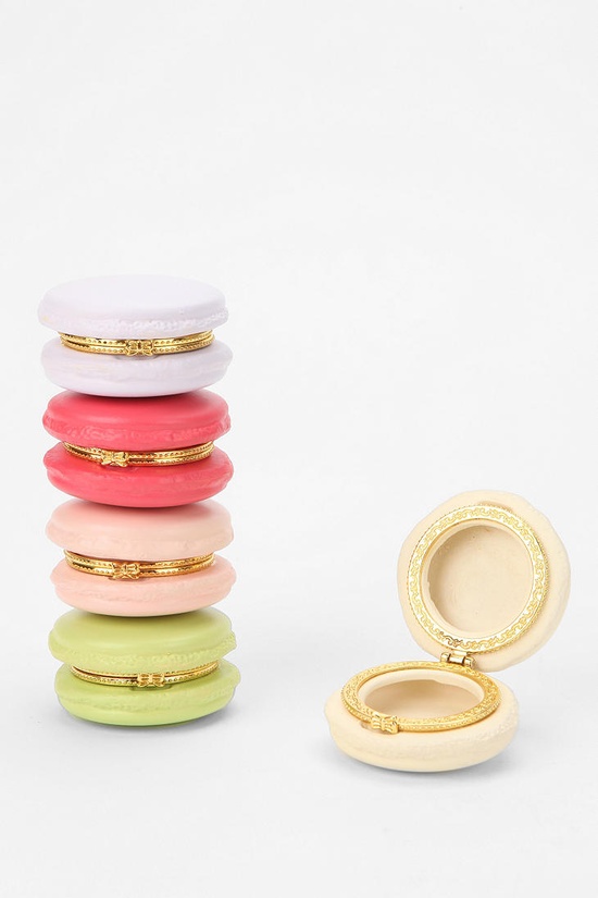 Hộp đựng trang sức hình bánh Macaron 1