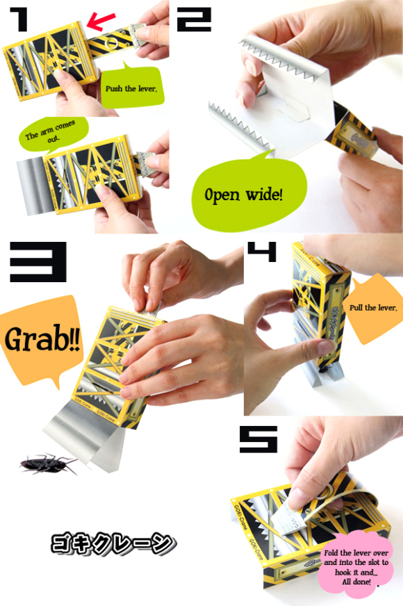 Dụng cụ hốt xác gián chết dành cho người sợ bẩn 2