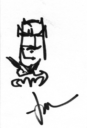 Xem các họa sĩ thử… nhắm mắt vẽ Batman 3